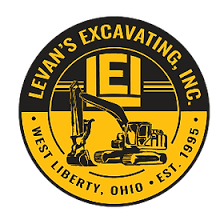 Levan's Excavating West Liberty logo