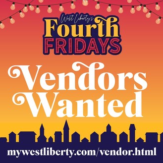 West Liberty Street Vendors Wanted