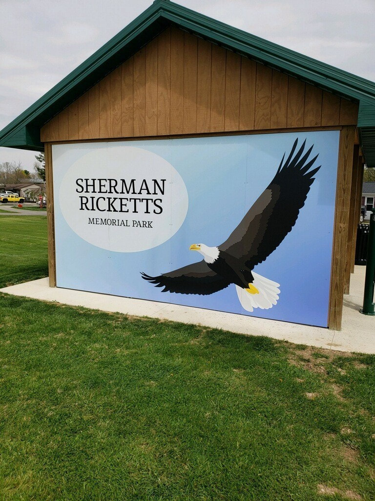 Sherman Ricketts Memorial Park Mural