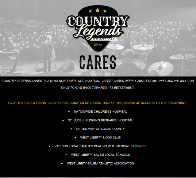 Country Legends Cares